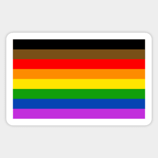 gay pride (poc) Sticker